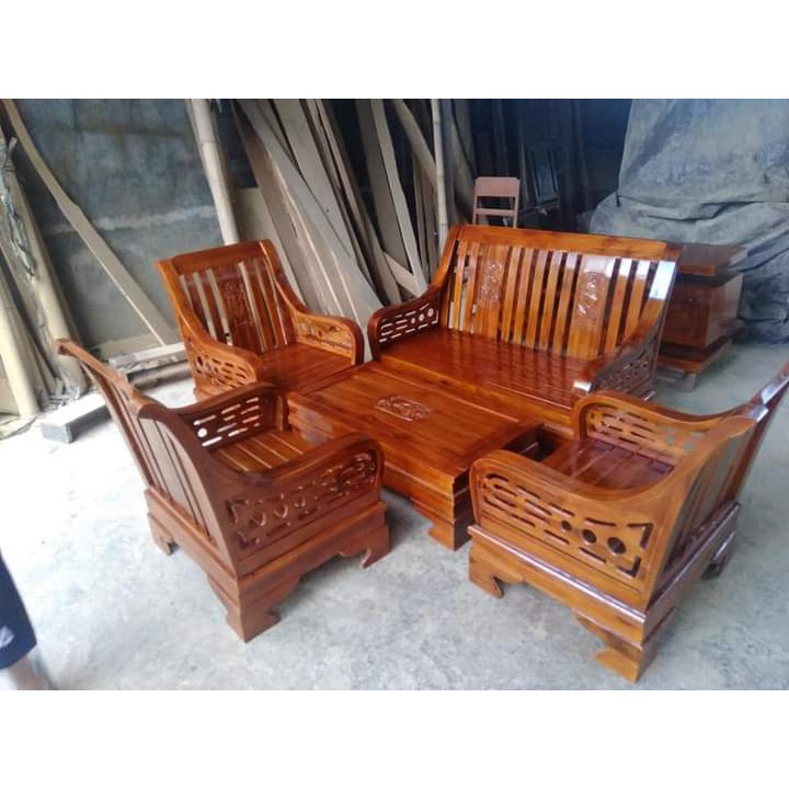 Kursi tamu model semut / Kursi tamu minimalis / kursi tamu kayu jati / kursi murah / kursi sofa ruan