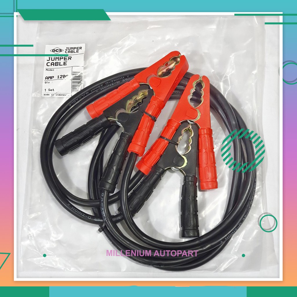 KABEL JUMPER AKI 1200A CAR EMERGENCY BATTERY ACCU CABLE JUMPER JUMBO