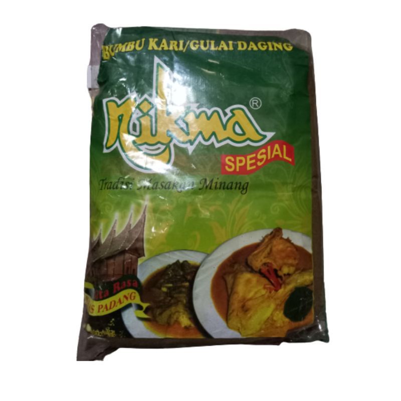 

Bumbu KARI KARE GULAI DAGING NIKMA Spesial 1Kg Padang ASLI Cita Rasa Khas Tradisi Masakan Minang