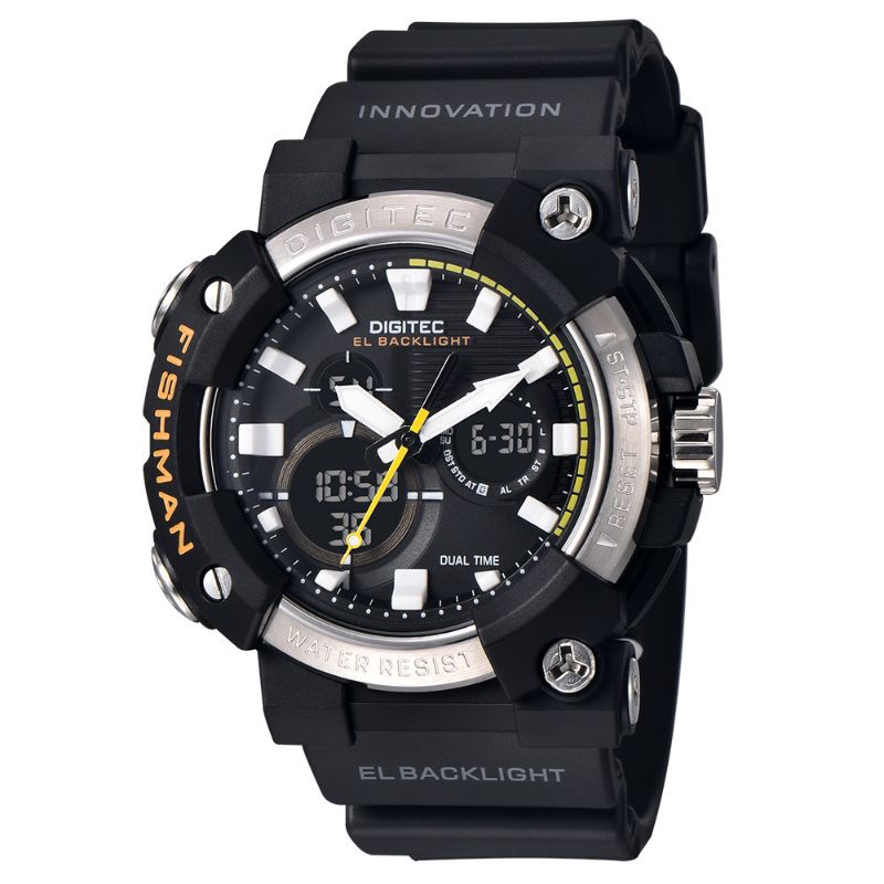 jam tangan Digitec Fishman original DA-2150T 2150 special edition anti air garansi jumbo