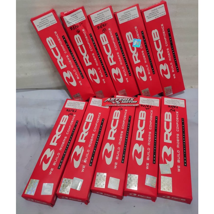 Jari Jari Jeruji .Ruji  RCB Racing Boy Chrome Ring 17 original RCB Racing Boy