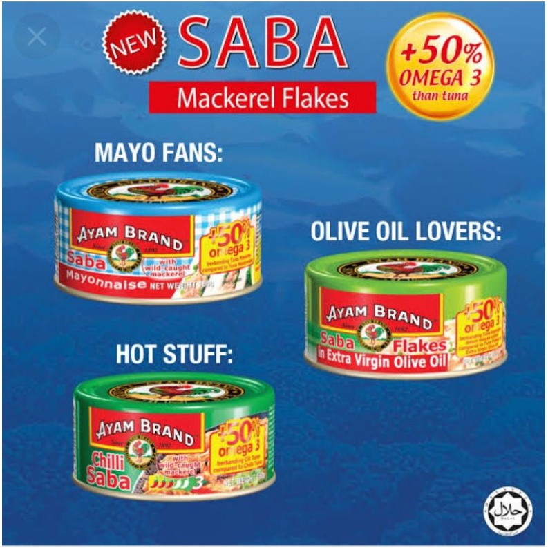 

Ayam Brand Saba Mackerel Mayonaise