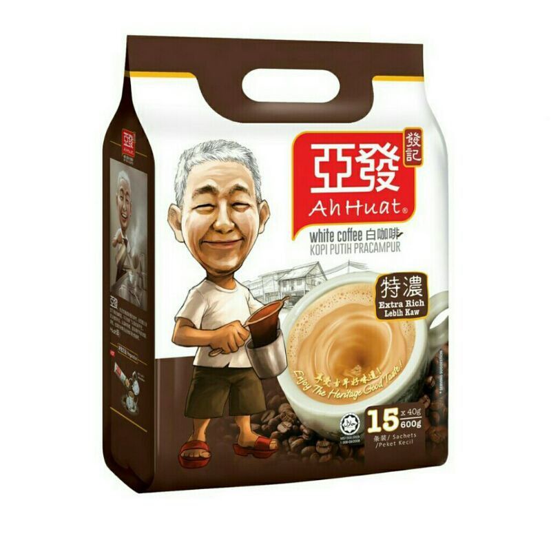 

Ah Huat White Coffee Extra rich/Ahhuat white coffee extra rich Ah huat white coffee/ahhuat white coffee