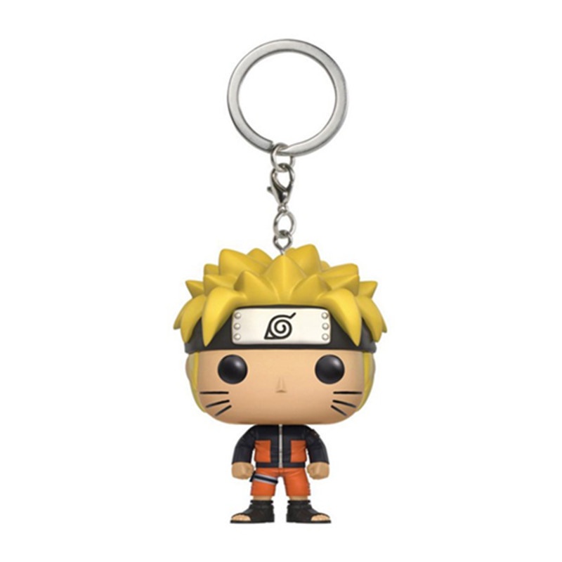 Gantungan Kunci Bentuk action figure Anime Naruto