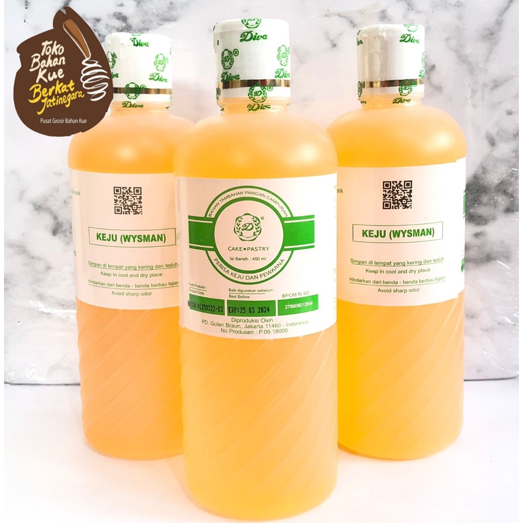 PELEMBUT KUE DIVA CAKE SOFTENER 450 ML / AROMA RASA WIJSMAN ATAU VANILLA