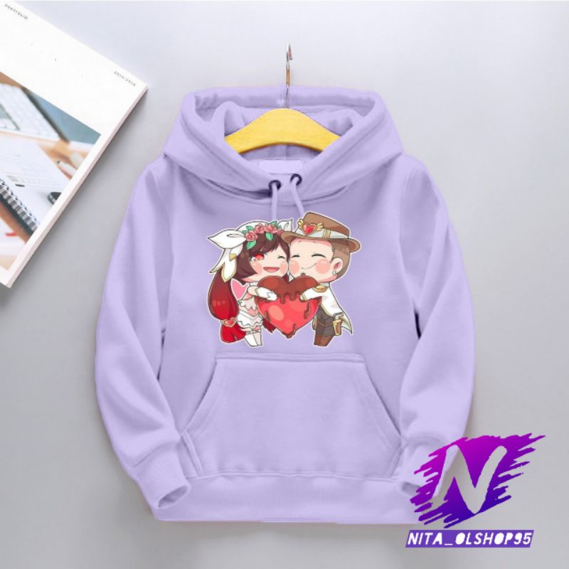 Hoodie Layla dan Clint Hoodie anak lucu karakter mobile legends