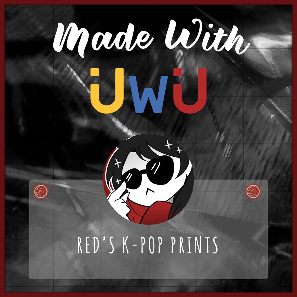

[ UwU Ch. / Made With UwU ] Red's K-Pop Prints