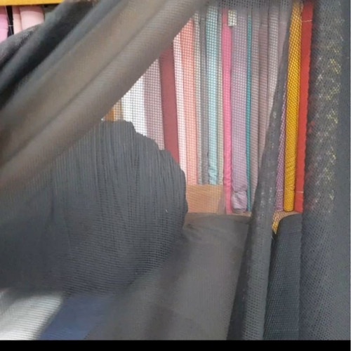 Ready  Kain Penutup Salon Speaker Hitam Kain Jala Lemes Hitam (Harga per 0,5m)