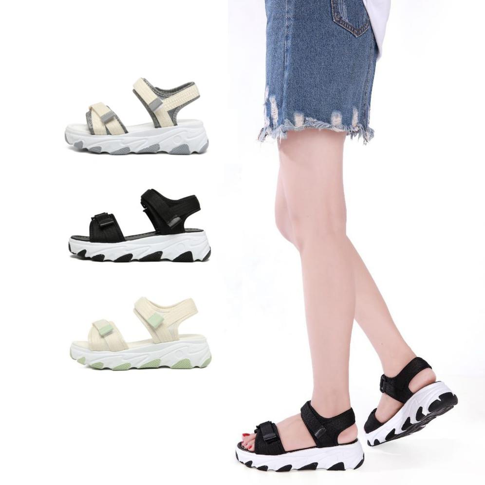 Pvn Micha Sandal Wanita Black Cream Lilac 241 ., .,