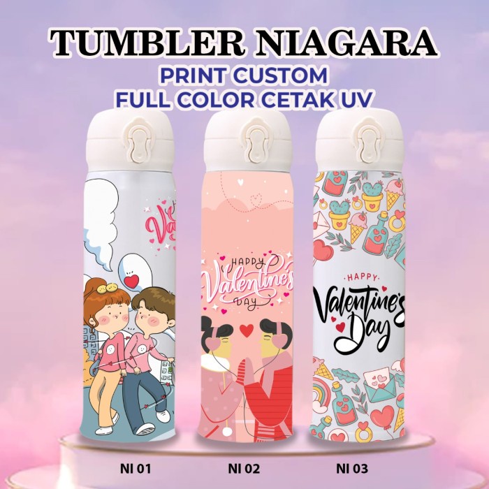 

Kado - Hadiah - Hampers - Valentine Gift - Tumbler Custom Printing