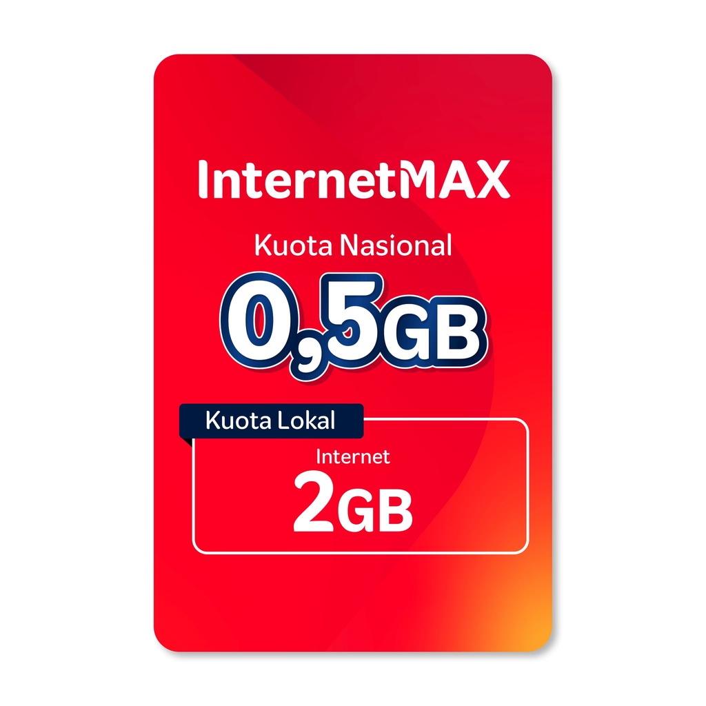 Kartu Perdana Telkomsel -  InternetMAX Hingga 4Gb / 30 Hari