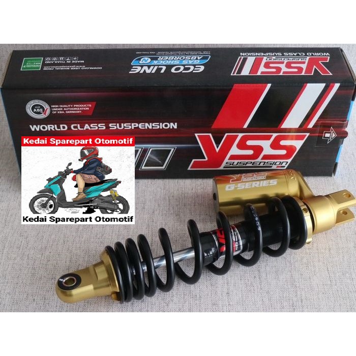 Shock YSS C Euro Beat  Vario 110  Mio  Fino 300 mm Gold Black