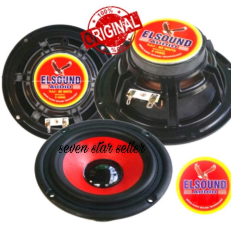 speaker woofer elsound 5 inch original