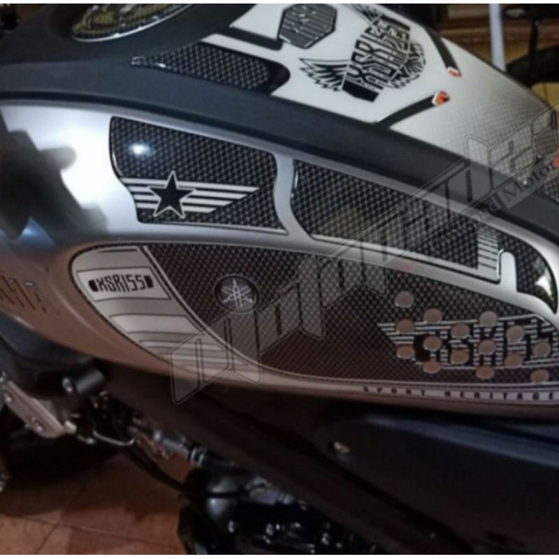 STIKER STICKER RESIN TIMBUL TANKPAD TANK PROTECTOR YAMAHA XSR 155