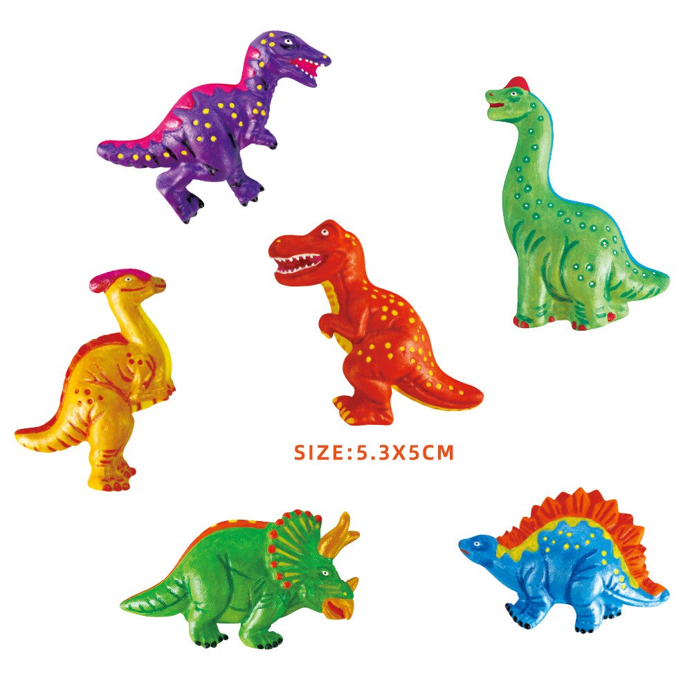 Mainan Dinosaur Melukis 3D Binatang Mainan Edukasi Mewarnai