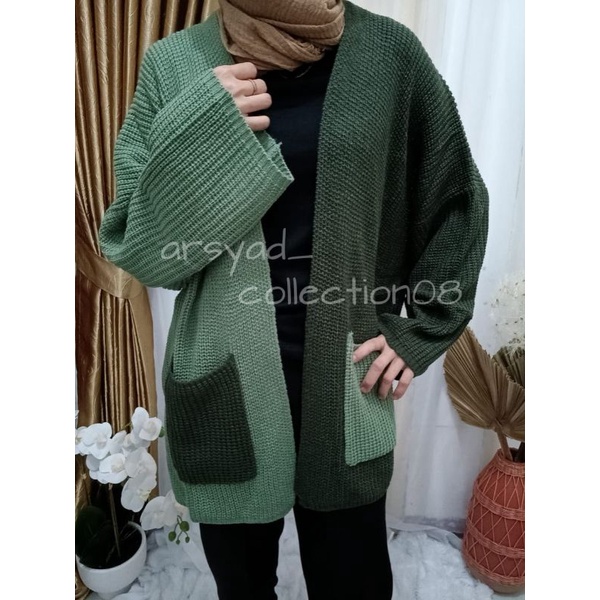 KARDIGAN OUTER OUTWEAR | OVERSIZE JUMBO XXL arsyad collection08