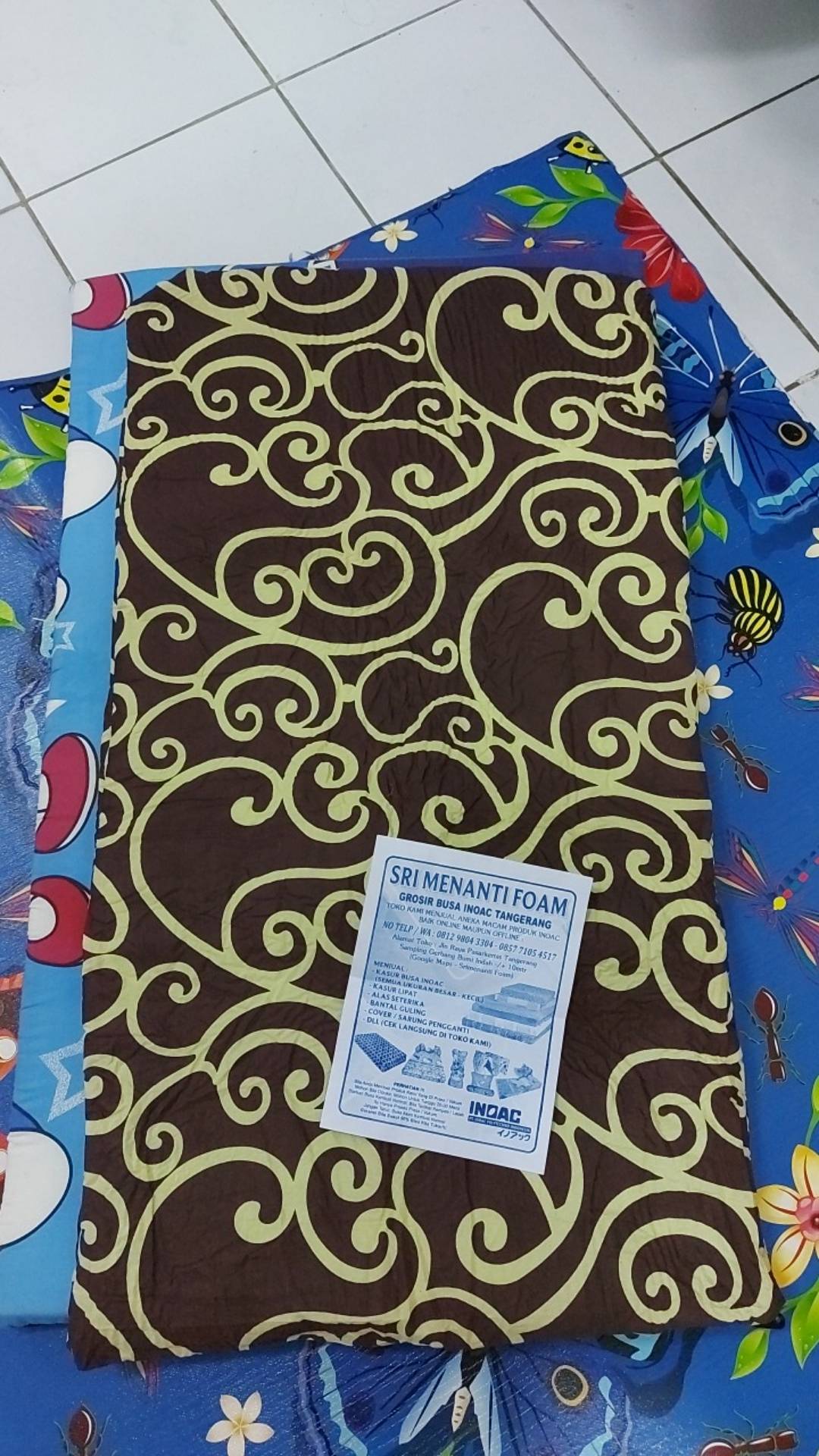 Alas Setrika Busa/ukuran 100x60x3cm/alas Setrika Inoac/alas Gosok