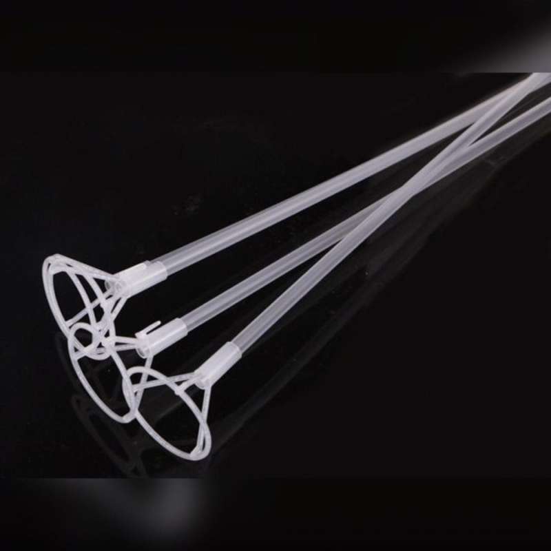 Stick balon foil bening besar (ecer)