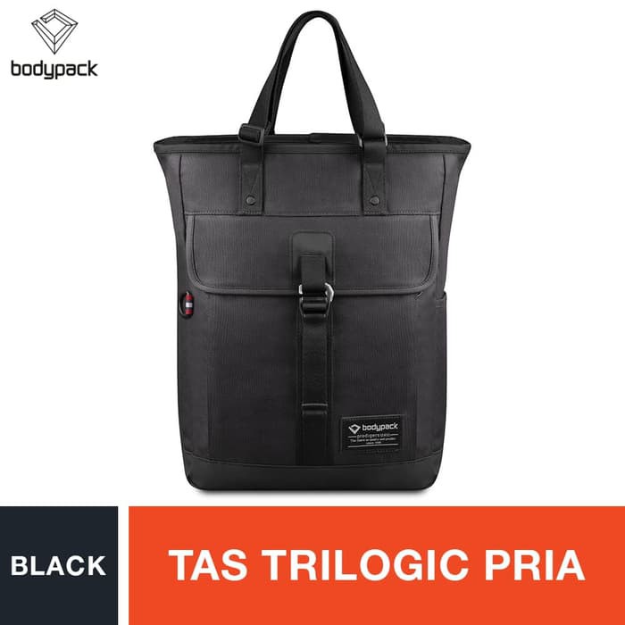 Bodypack Prodiger Lightown Trilogic Laptop Backpack - Black