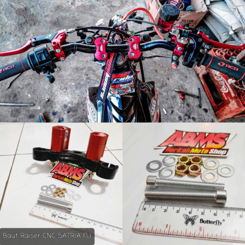 BAUT RAISER STANG RZR PNP SATRIA FU BAUT SET RAISER CNC RAISER STANG RZR SATRIA FU & SATRIA FU FI