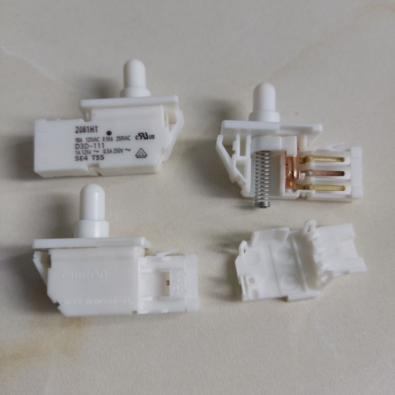 Switch pintu kulkas 3 Soket sharp dll multi merek umum universal Original UR