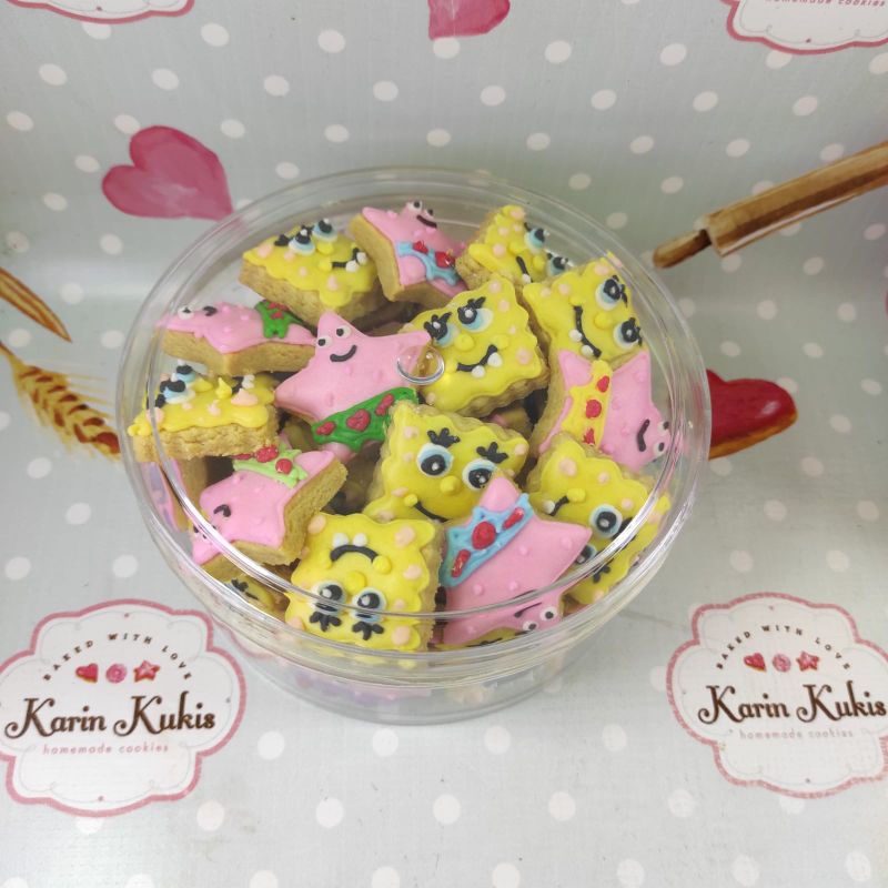 

KUKIS HIAS, KUKIS KARAKTER TEMA SPONGEBOB TOPLES 500GR