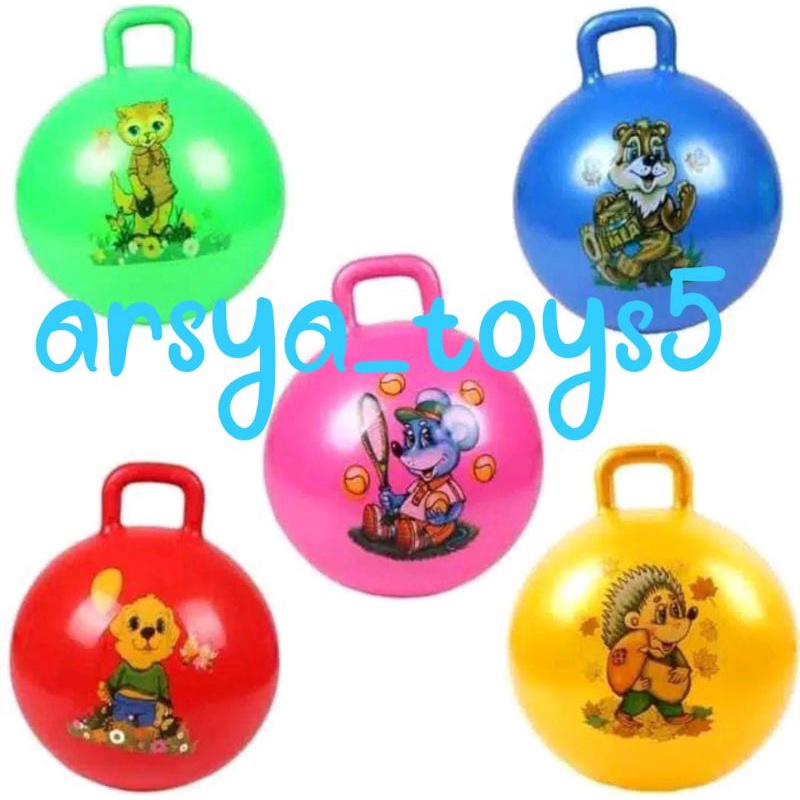 Arsya_toys5 BOLA JUMPING BOLA MAIN ANAK Panjang 31CM