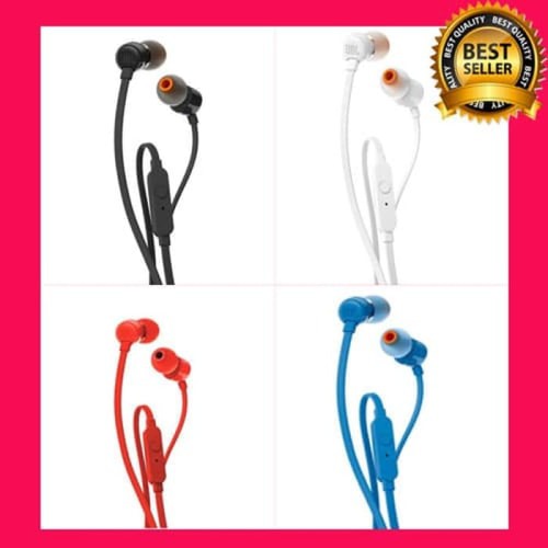 Headphone / Earphone With Microphone Original 100% JBL T110