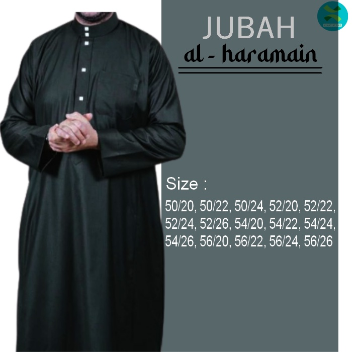 Gamis Pria Jubah Al Haramain Premium Jubah Muslim Dewasa