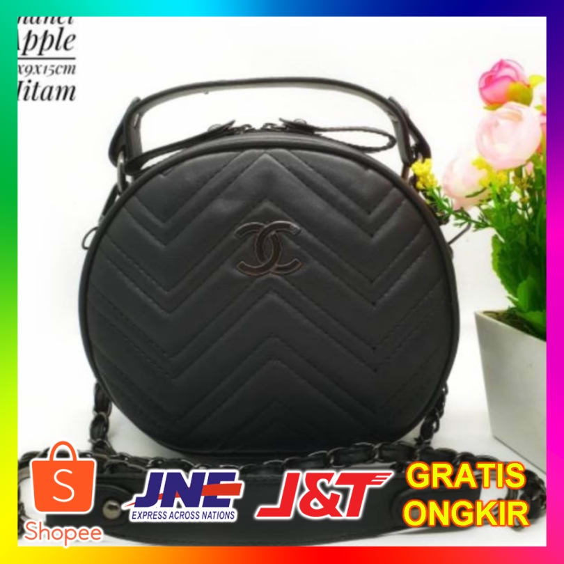 tas wanita chanel apple/tas selempang/handbag wanita