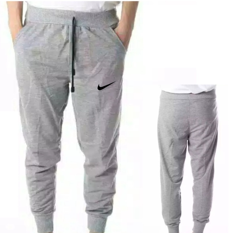 CELANA PANJANG JOGGER BORDIR SWEATPANTS TRAINING DEWASA PRIA WANITA JUMBO SIZE M SAMPAI XXL JOGER OLAHRAGA GYM BAHAN BABY TERRY