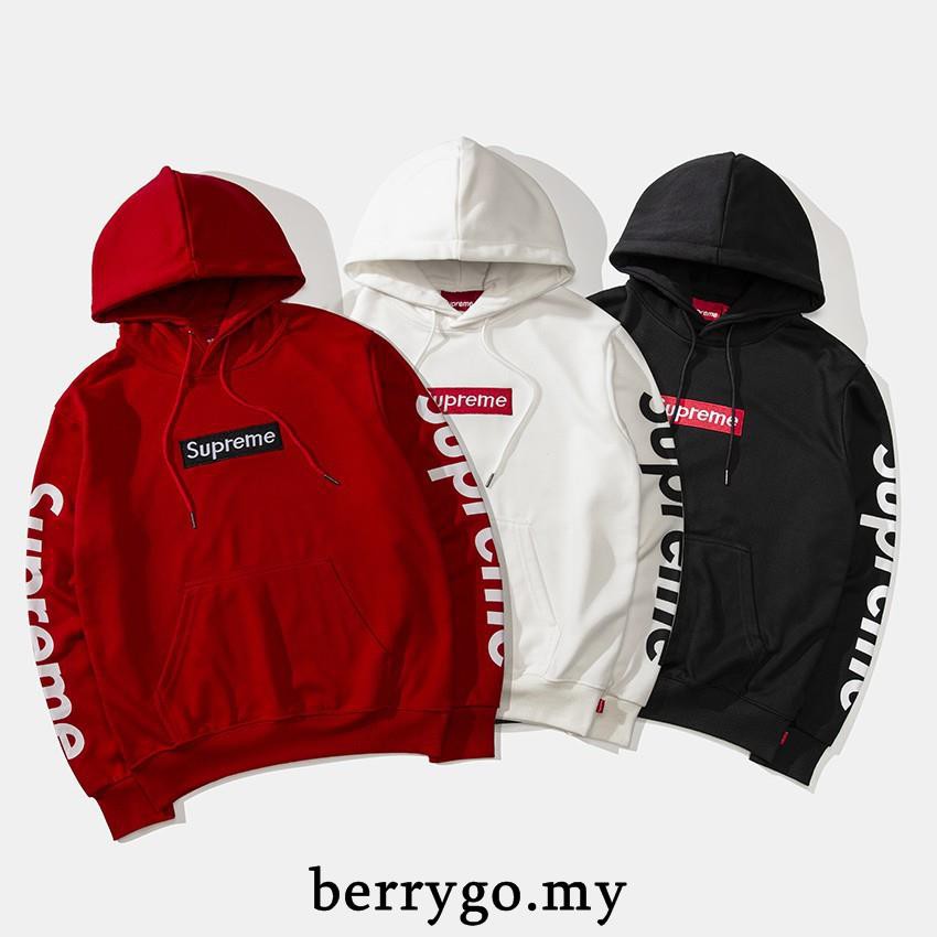 jaket hoodie supreme