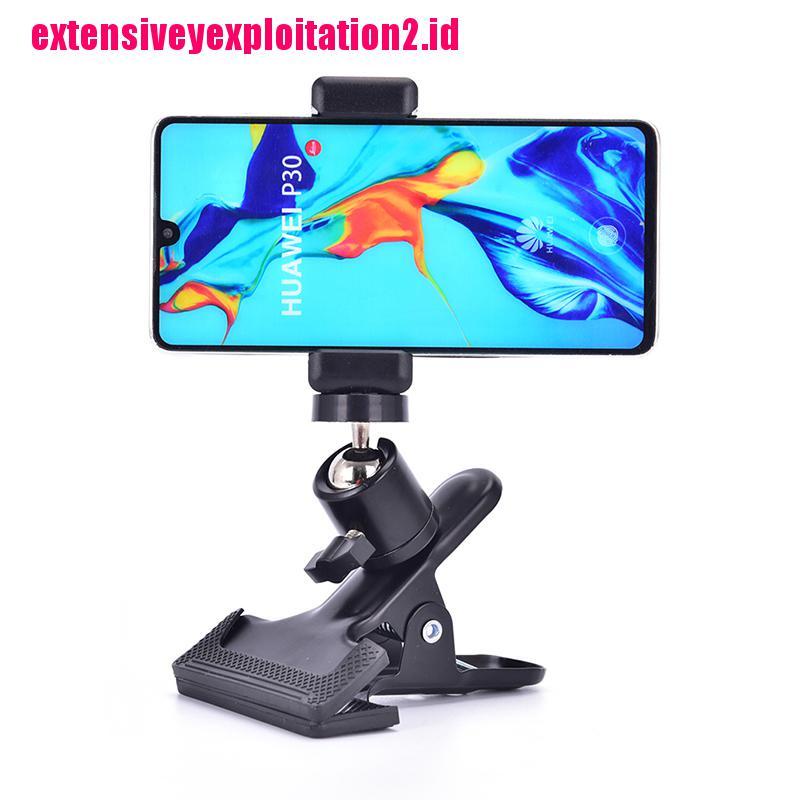 &lt; E2id &amp; &gt; Tripod Stand Bracket Holder Handphone Untuk Gitar