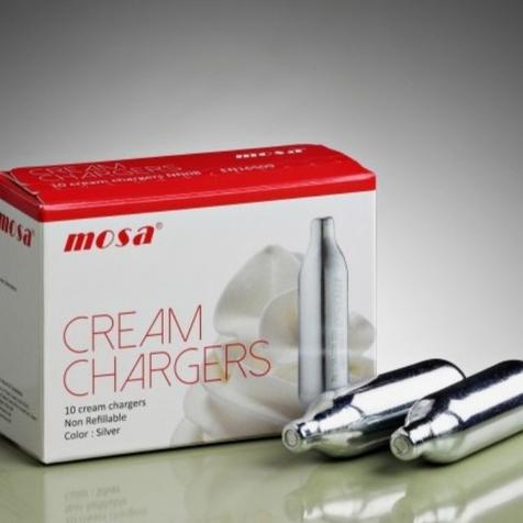 

best produk] MOSA Refill Cream Charger N20 isi 10 pcs/box whip cream