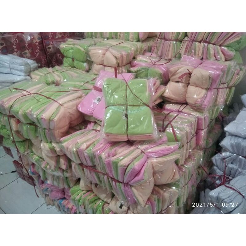 termurah lusinan 12 pcs kaos dalam anak sekolahan kaos elite wanita warna tanktop warna