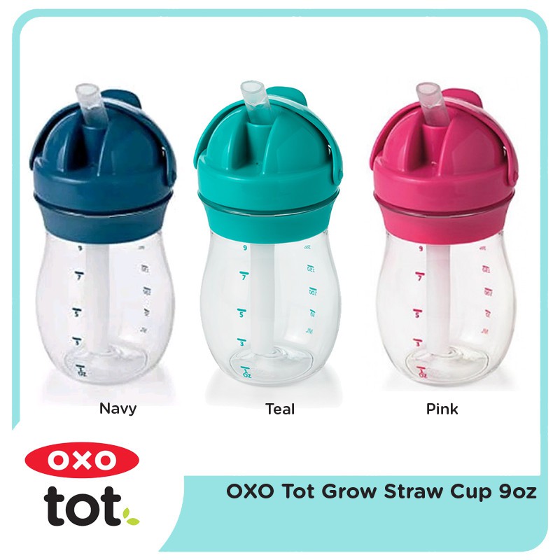 OXO TOT GROW STRAW CUP 90Z / 250 ML