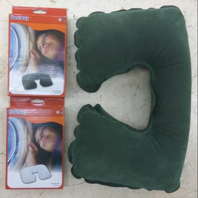 Bantal leher bantal tiup