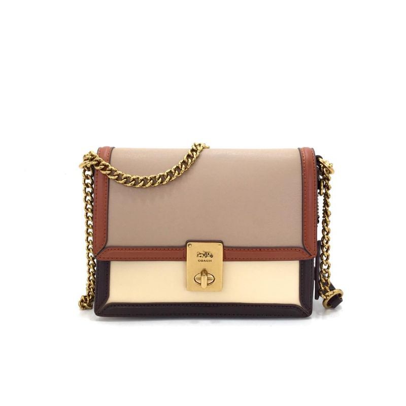 Coach Hutton Shoulder Bag In Colorblock