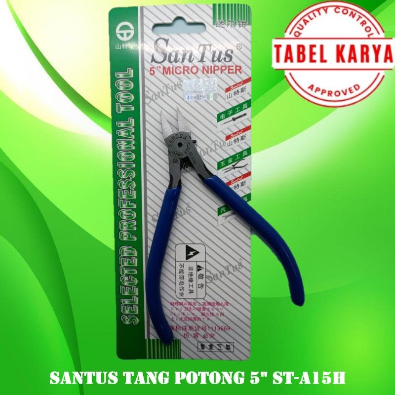 TANG POTONG 5" INCH MICRO NIPPER SANTUS ST-A15H