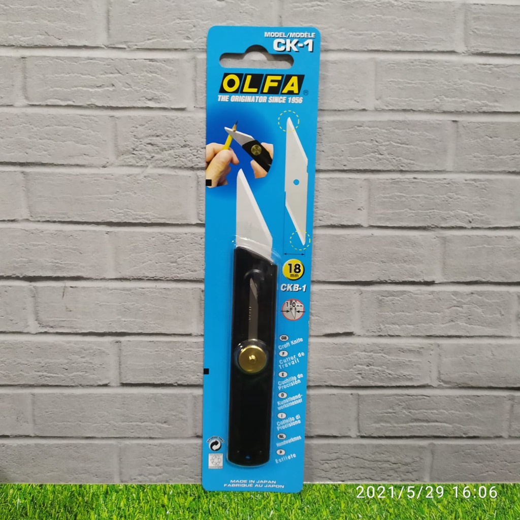 

gk OLFA CK-1 Pisau Cutter Craft Knife Japan