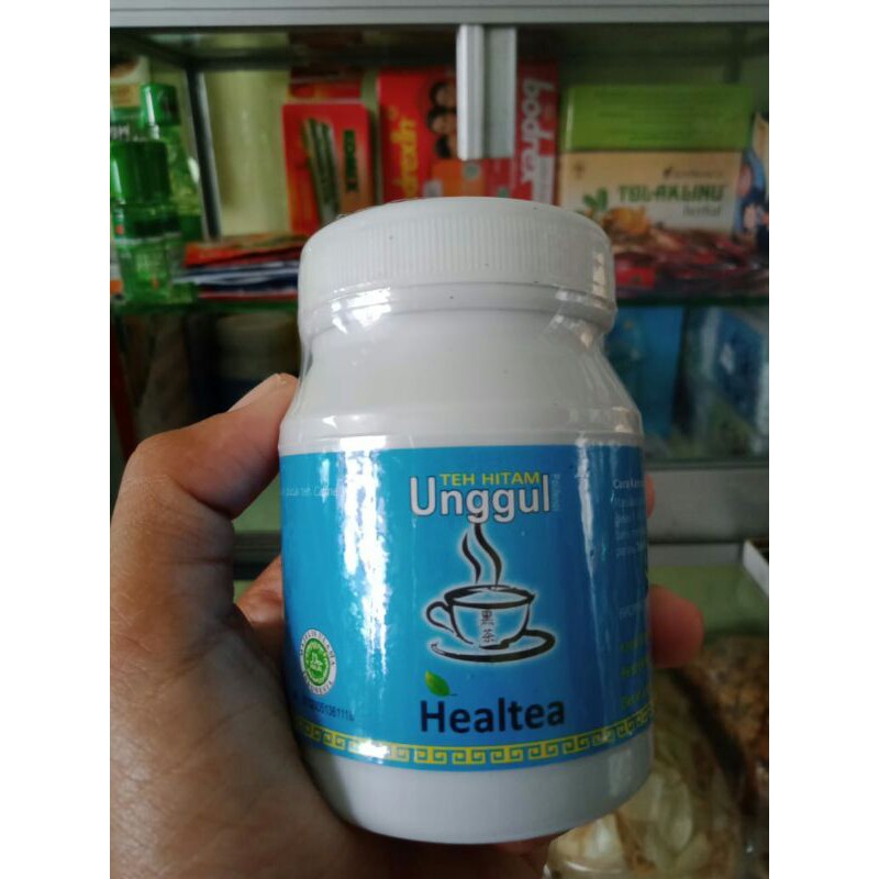 TEH KESEHATAN HITAM UNGGUL HEALTEA 100%HERBAL ALAMI