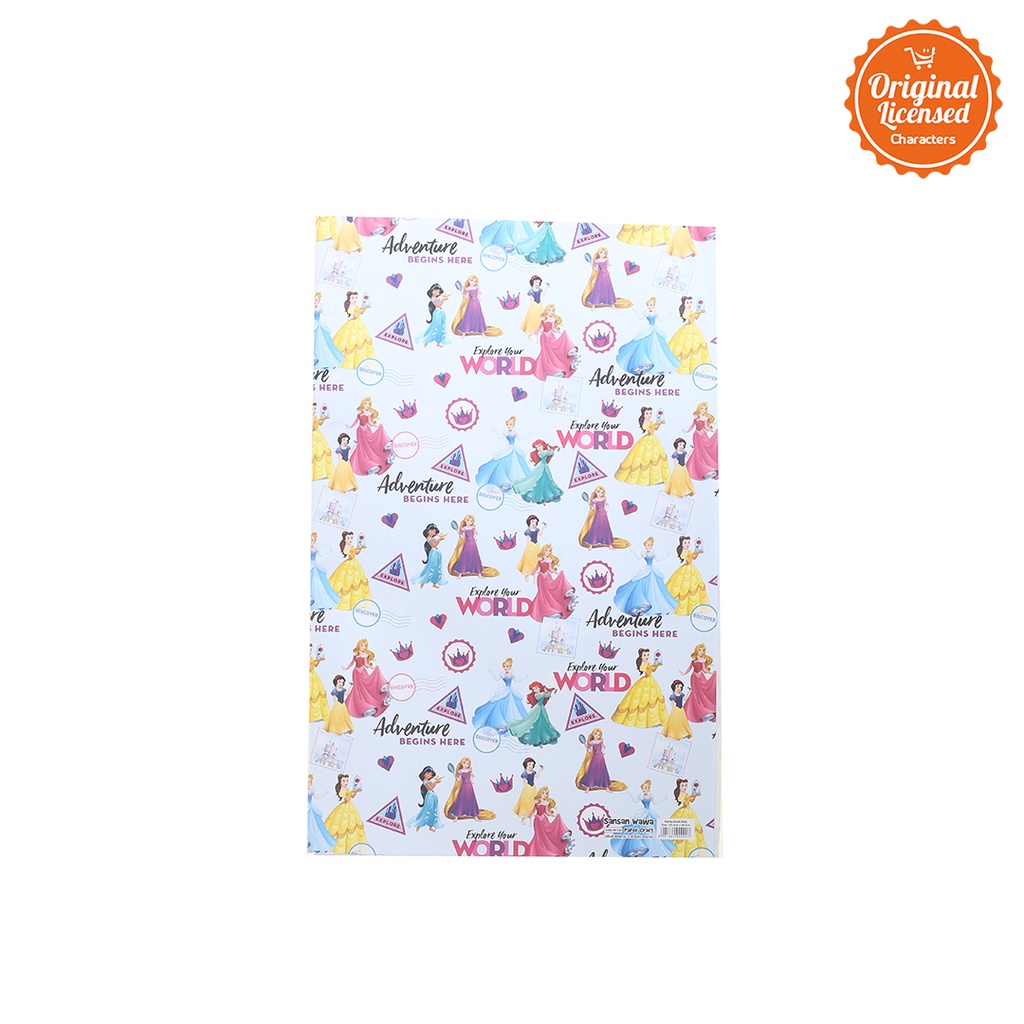 

Disney Princess Kertas Kado Kecil White 50x64cm