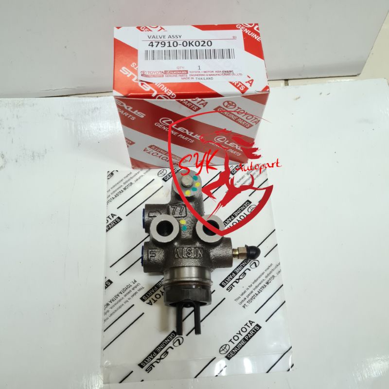 Valve assy/pembagi minyak HILUX VIGO