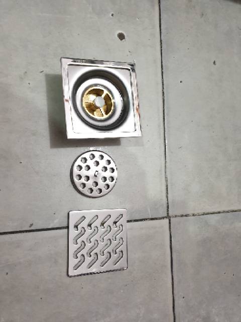 Saringan got / floor drain stainless tebal 5mm anti bau PROMO TERMURAH