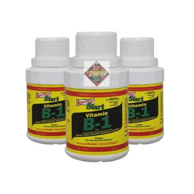 Pupuk VITAMIN B1 liquinox 100ml untuk anti layu&amp; stres semua jenis ta