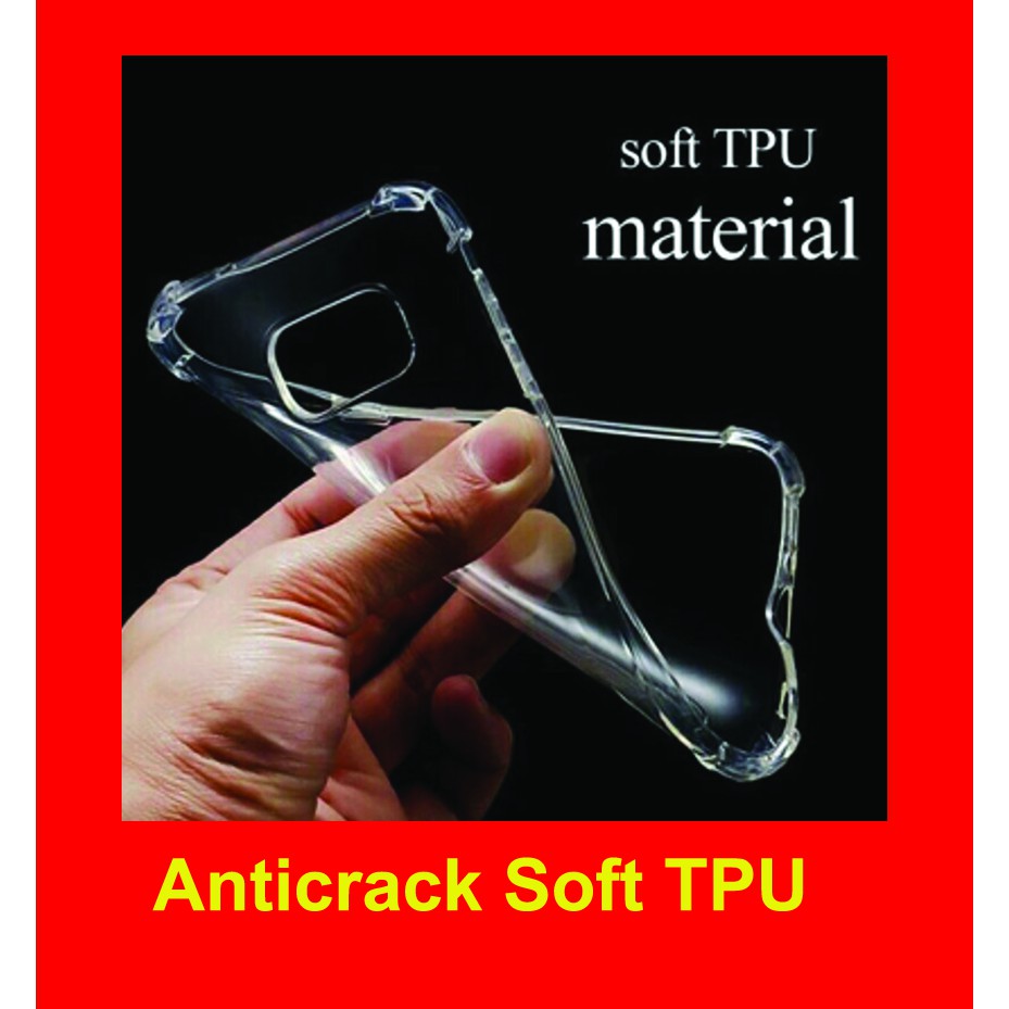 anticrack SOFTCASE CASE TPU SILIKON CASING ready stok