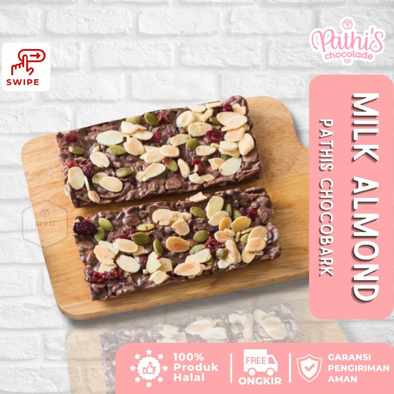 

Pathis Chocolade Sereal Coklat Crunchy - MILK ALMOND