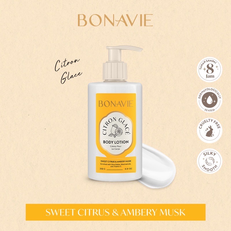 BONAVIE Body Lotion Citron Glace 250 ml