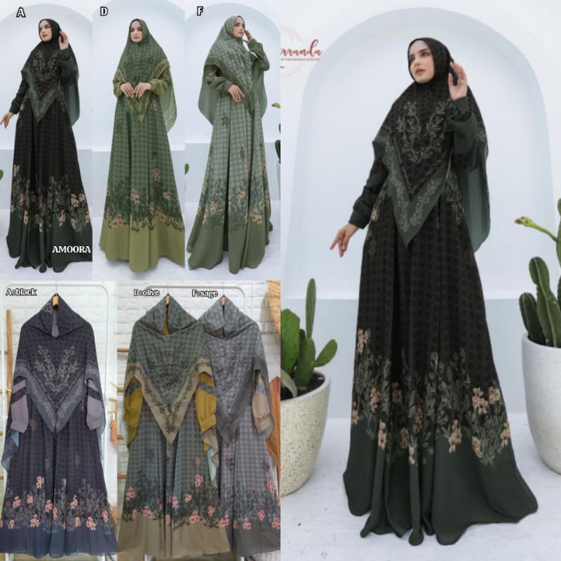 Gamis Syar'i AMOORA by Nha Miranda