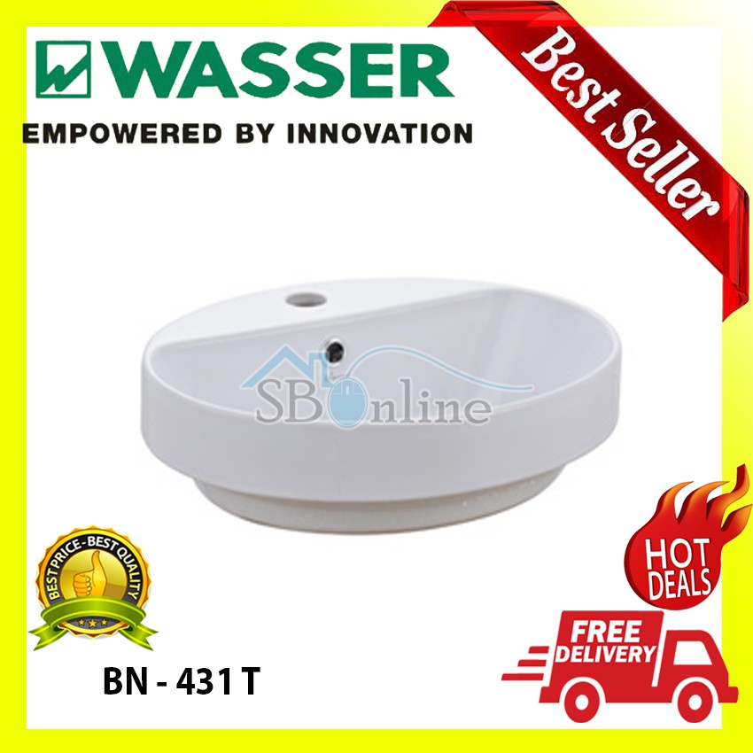 Basin with Taphole by Wasser - BN 431 T